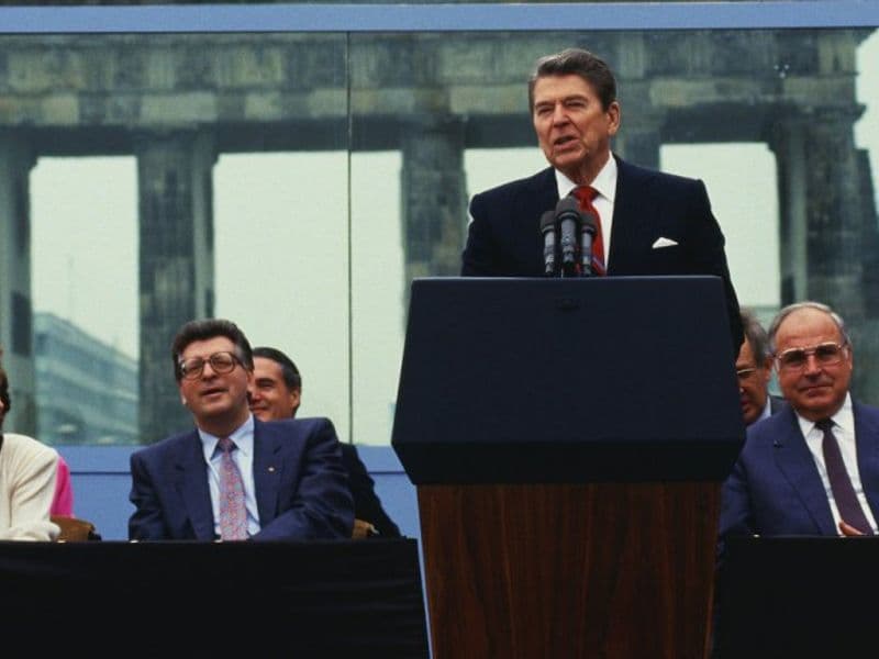 Ronald Reagan: "Tear Down This Wall"