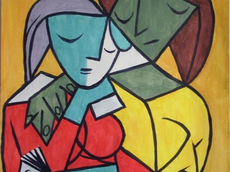 Deux filles lisants