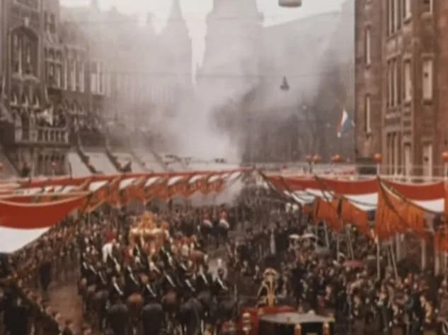 Rookbom bij huwelijk Beatrix en Claus