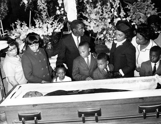 Martin Luther King Jr. opgebaard