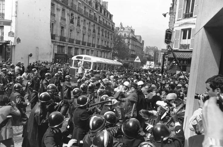 10 mei 1968: rellen in Parijs