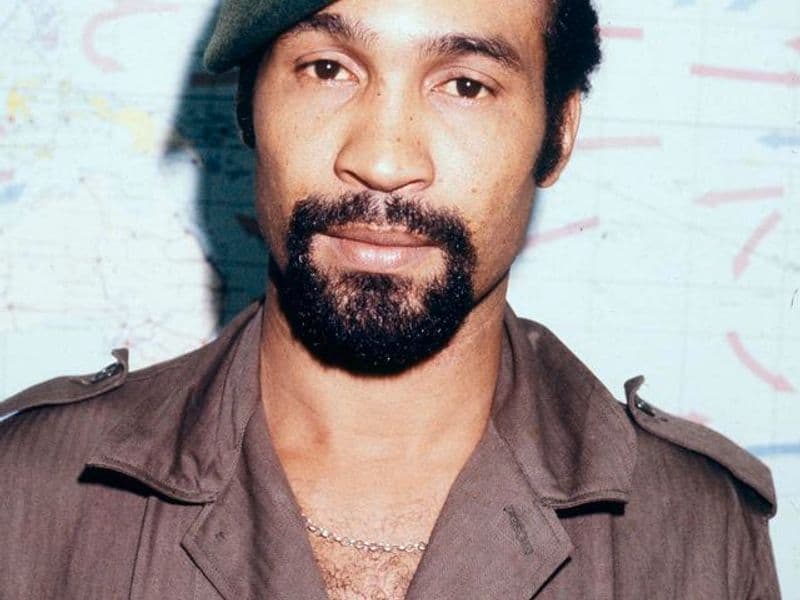 Sergeant-majoor Desi Bouterse in 1980