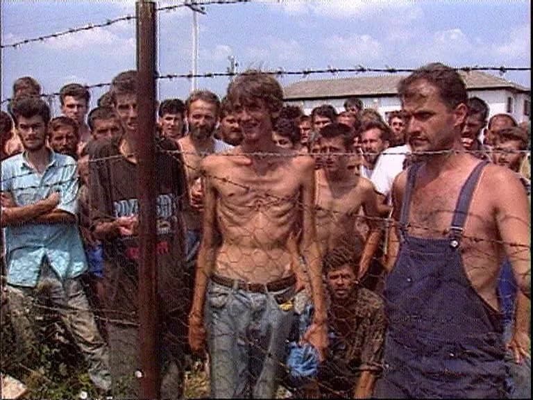 Bosnisch concentratiekamp 1992