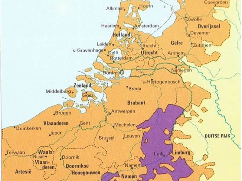 De Nederlanden 1543- 1579
