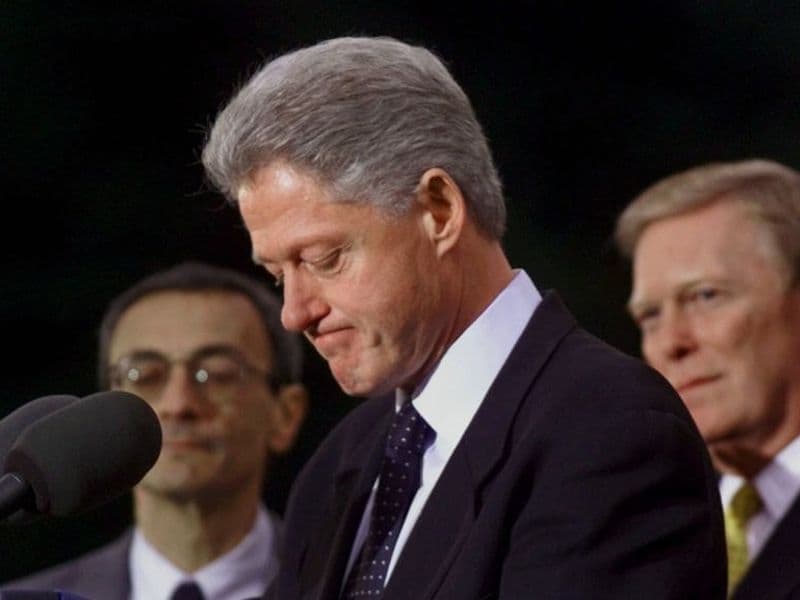 Bill Clinton, 19 december 1998