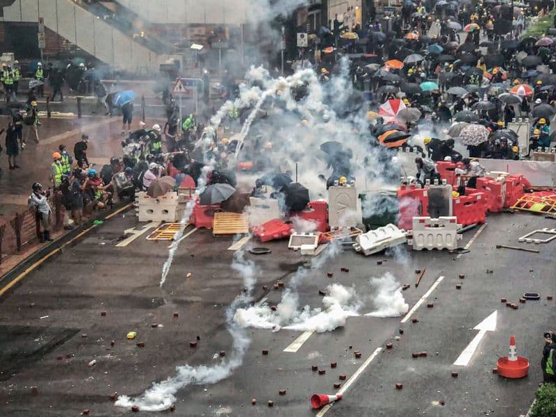 Protesten in Hongkong