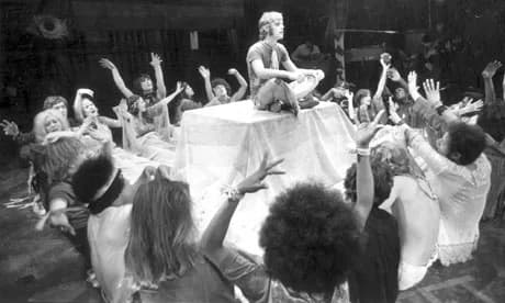 Scène uit de musical Hair
