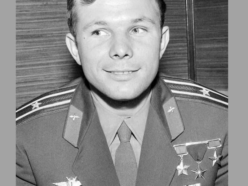 Joeri Gagarin als Held van de Sovjet-Unie