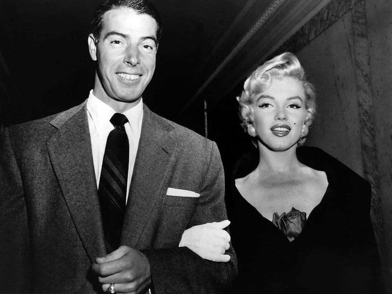 Marilyn Monroe en Joe DiMaggio