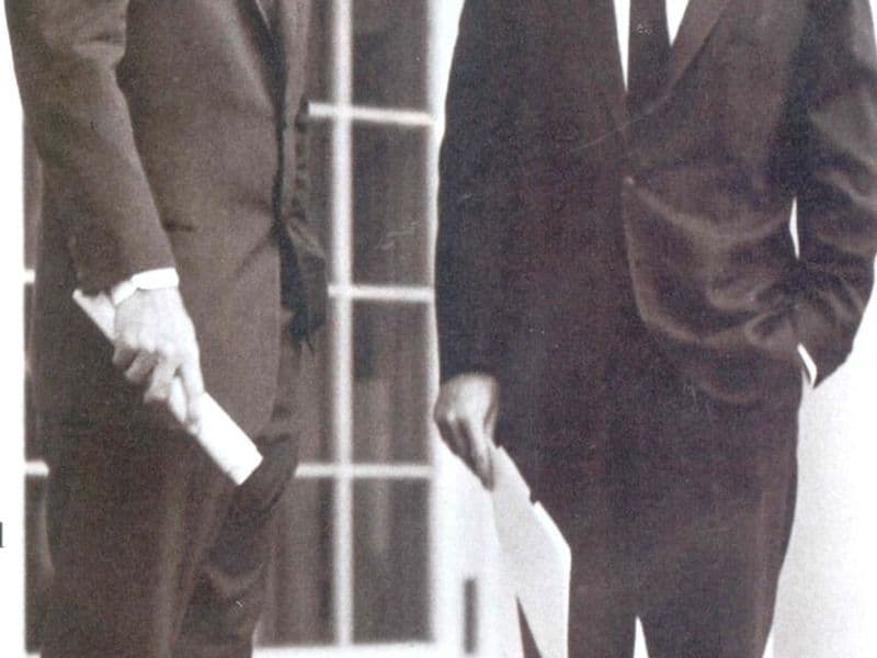 Robert F. Kennedy en John F. Kennedy