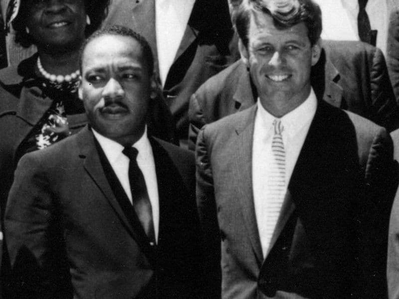 Robert F. Kennedy en Martin Luther King