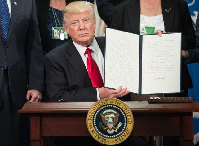 Donald Trumps eerste jaar als president VS