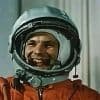 Yuri Gagarin eerste mens in de ruimte